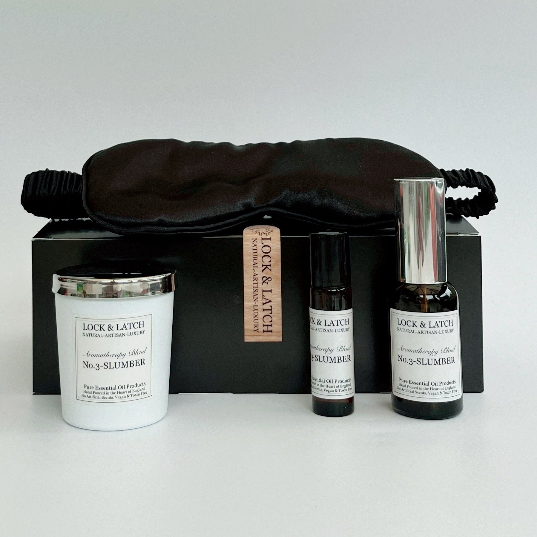 NEW! SLUMBER Sleep Box with Real Mulberry Silk Sleep Mask