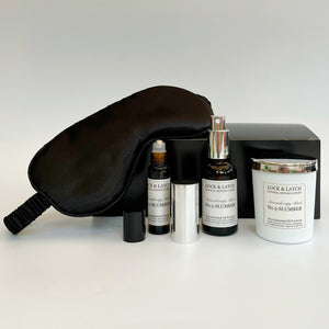 NEW! SLUMBER Sleep Box with Real Mulberry Silk Sleep Mask