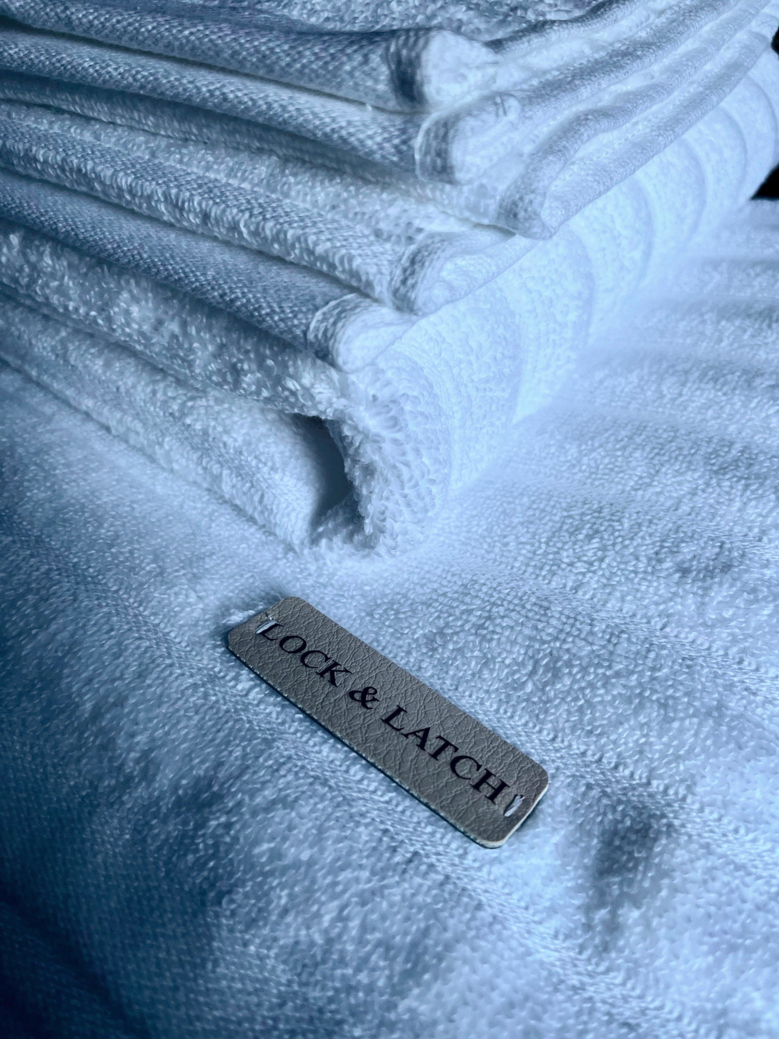 100% Egyptian Cotton Ribbed Towels