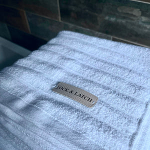 100% Egyptian Cotton Ribbed Towels