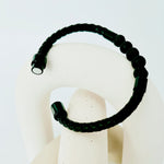 Real Volcanic Lava & Leather Bracelet with 10ml pure essential oil (magnetic fastening)