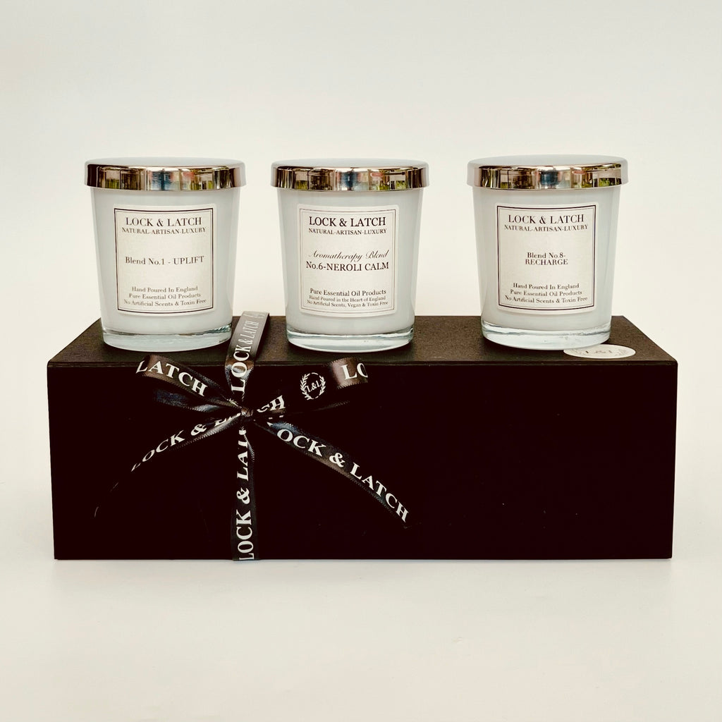 CHOOSE YOUR WELLNESS RANGE-Trio of Candles