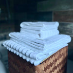 100% Egyptian Cotton Ribbed Towels